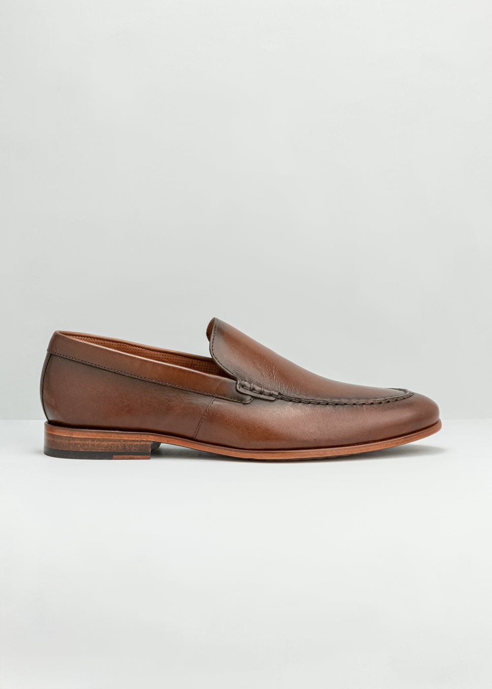 Sapato Dom Henrico Sella Brown Couro Marrom Escuro 95293 - Henri Store