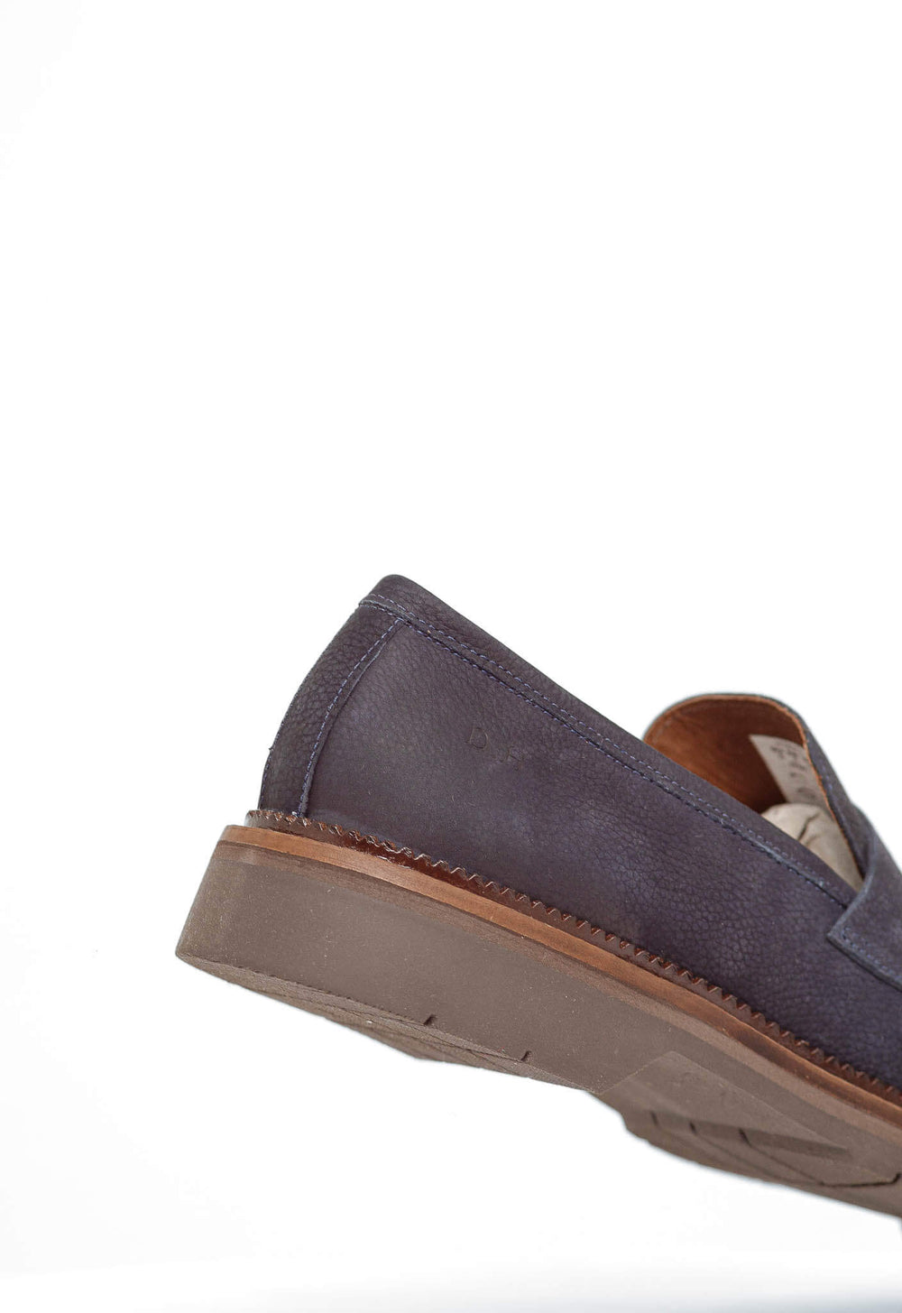 Sapato Dom Henrico Velvet Navy Marinho 106032 - Henri Store