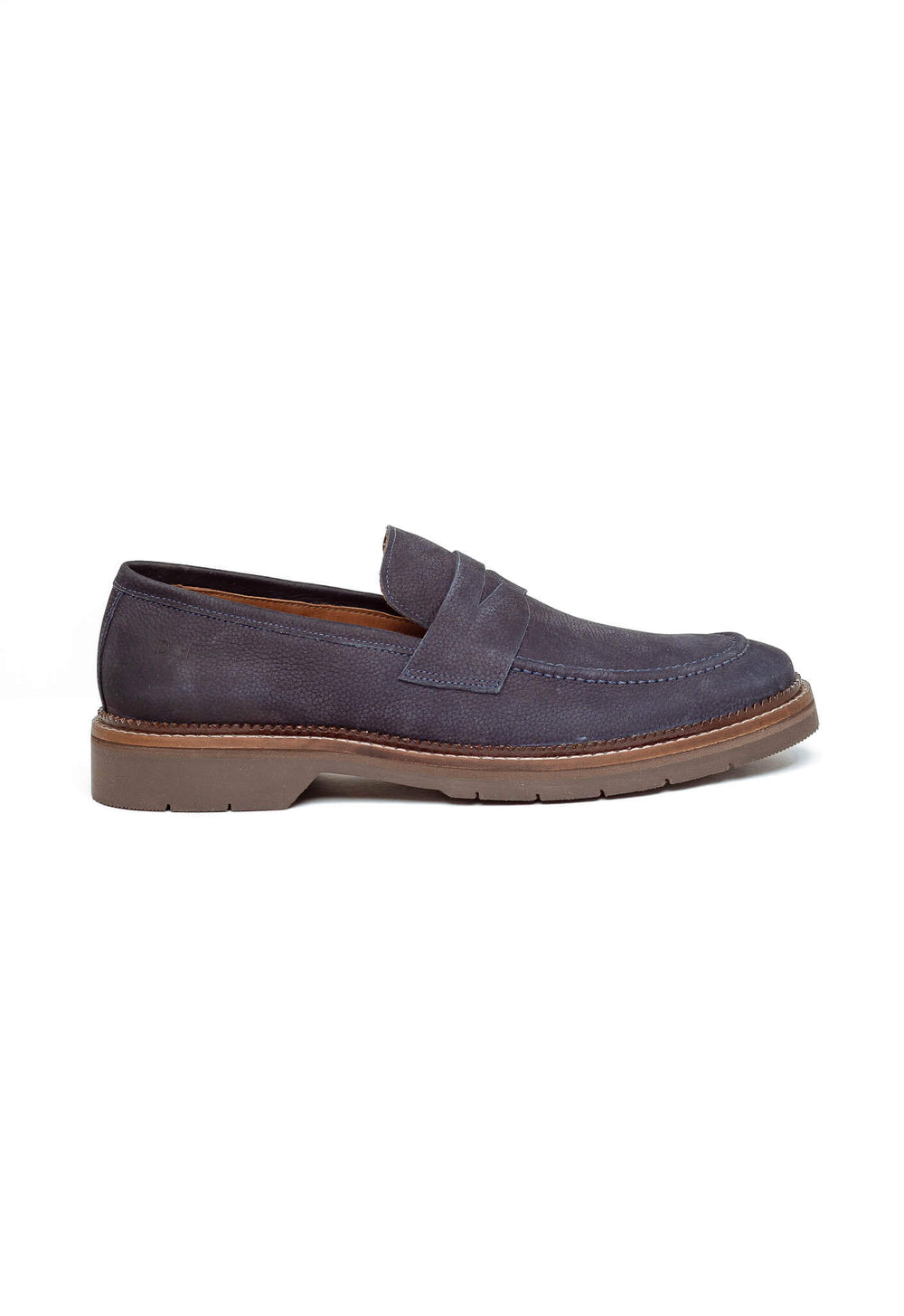 Sapato Dom Henrico Velvet Navy Marinho 106032 - Henri Store