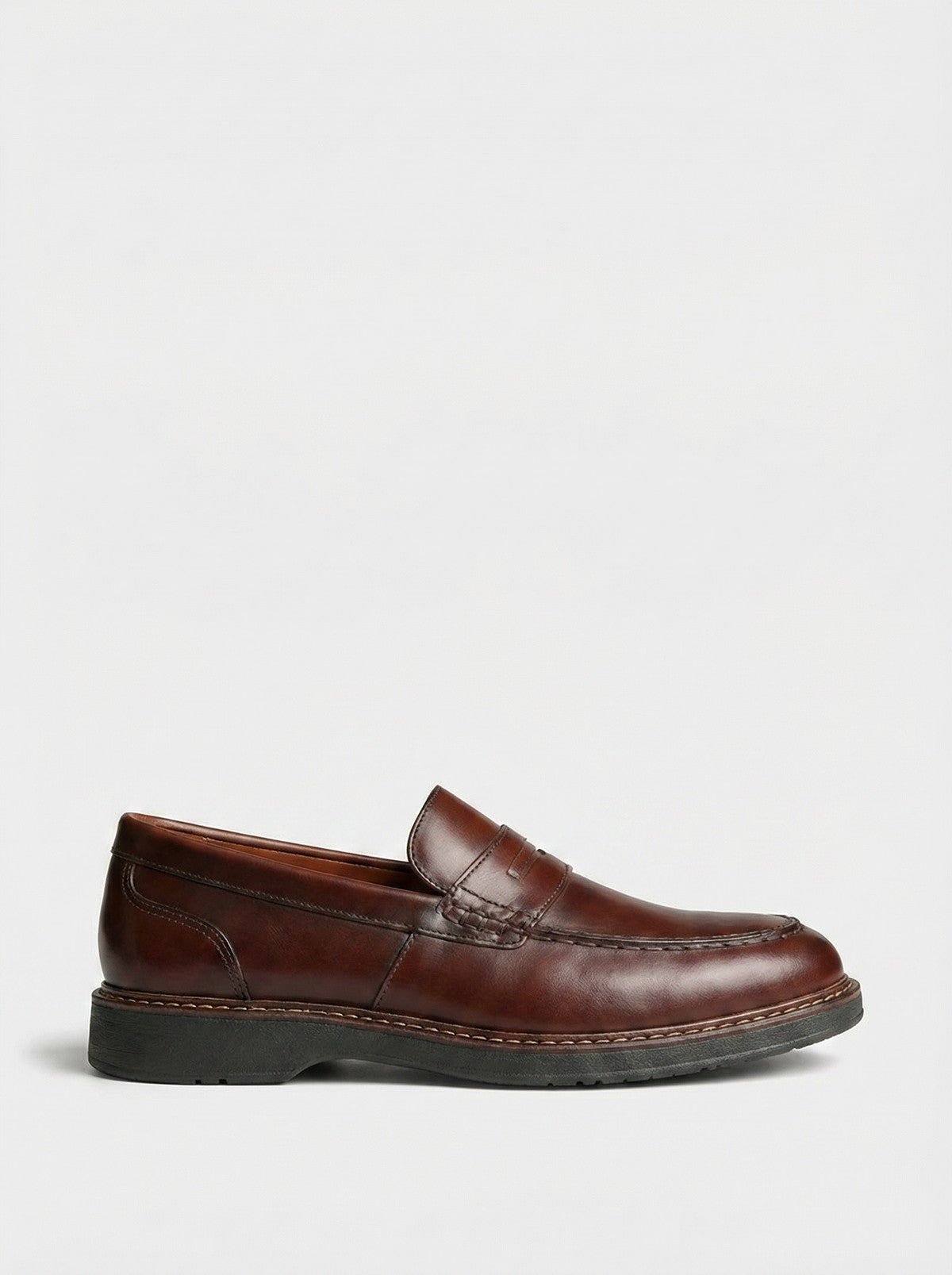 Sapato Loafer Dom Henrico em Couro Marrom - Henri Store