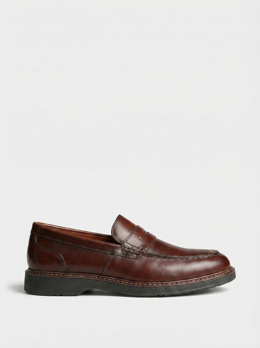 Sapato Loafer Dom Henrico em Couro Marrom - Henri Store