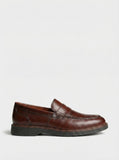Sapato Loafer Dom Henrico em Couro Marrom - Henri Store