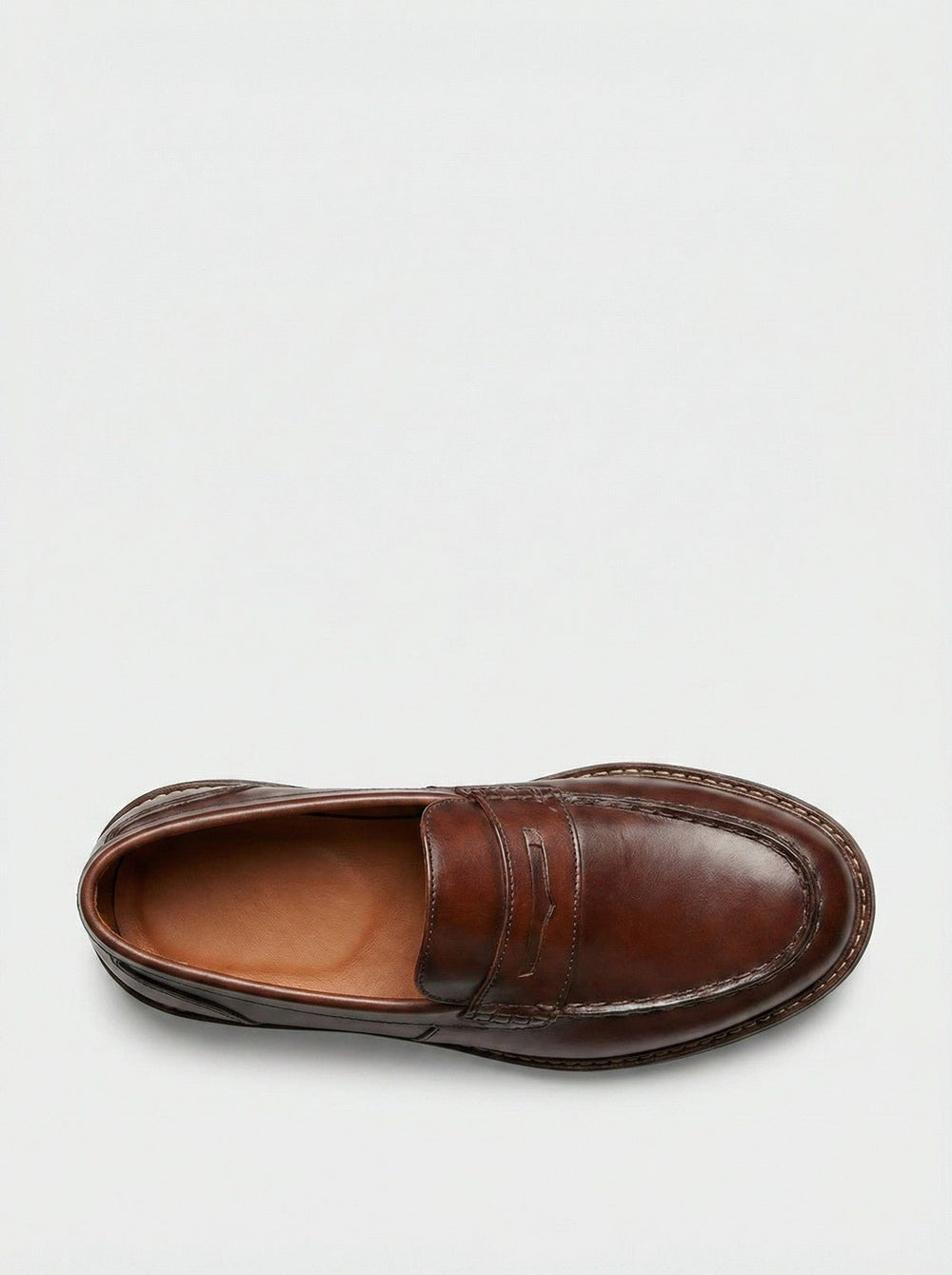 Sapato Loafer Dom Henrico em Couro Marrom - Henri Store