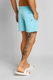Short Boxer Eleven Basico Texturizado Azul - Henri Store