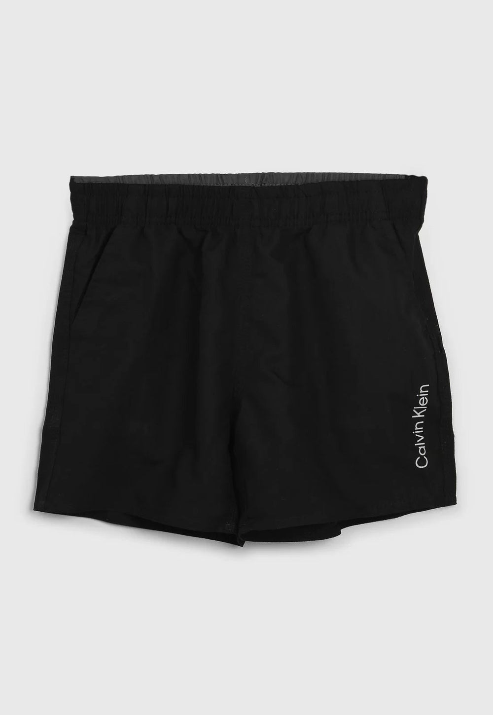 Short D'água Calvin Klein Jeans Logo Lateral Preto Infantil - Henri Store