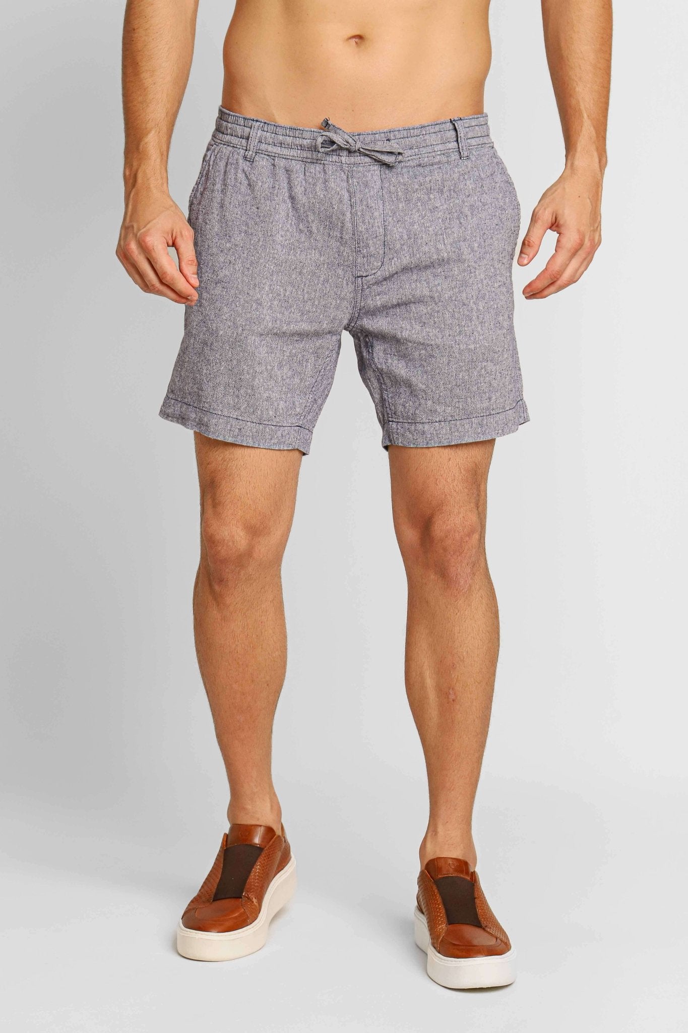 Short Dom Henrico Linho Turim - Henri Store