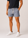 Short Eleven Eco Chambray Azul - Henri Store