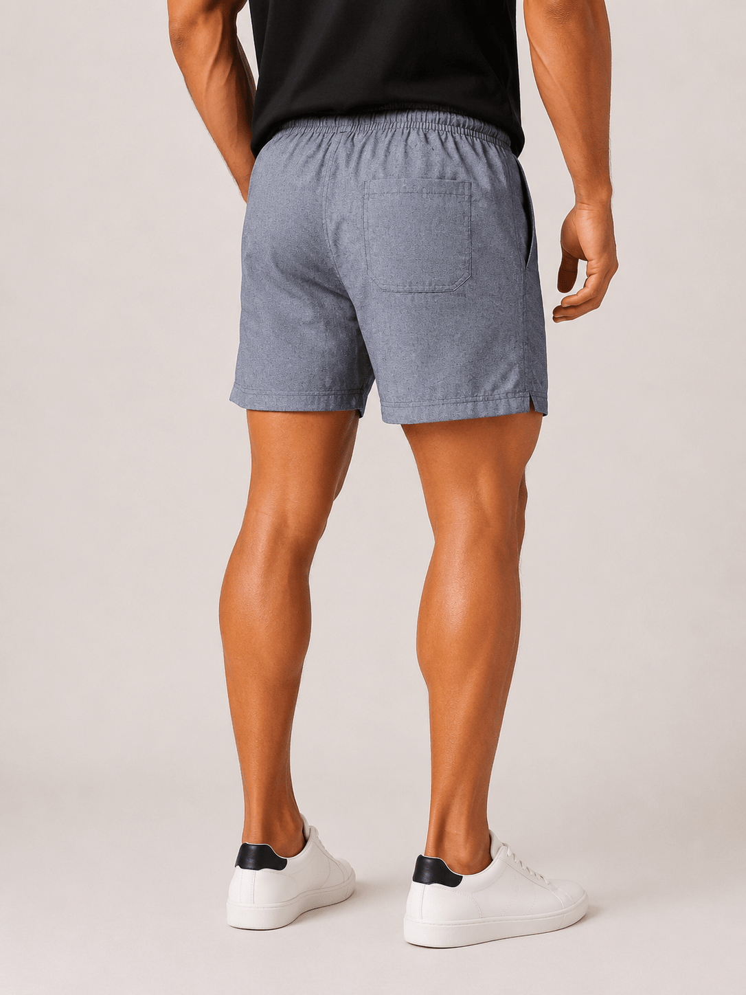Short Eleven Eco Chambray Azul - Henri Store
