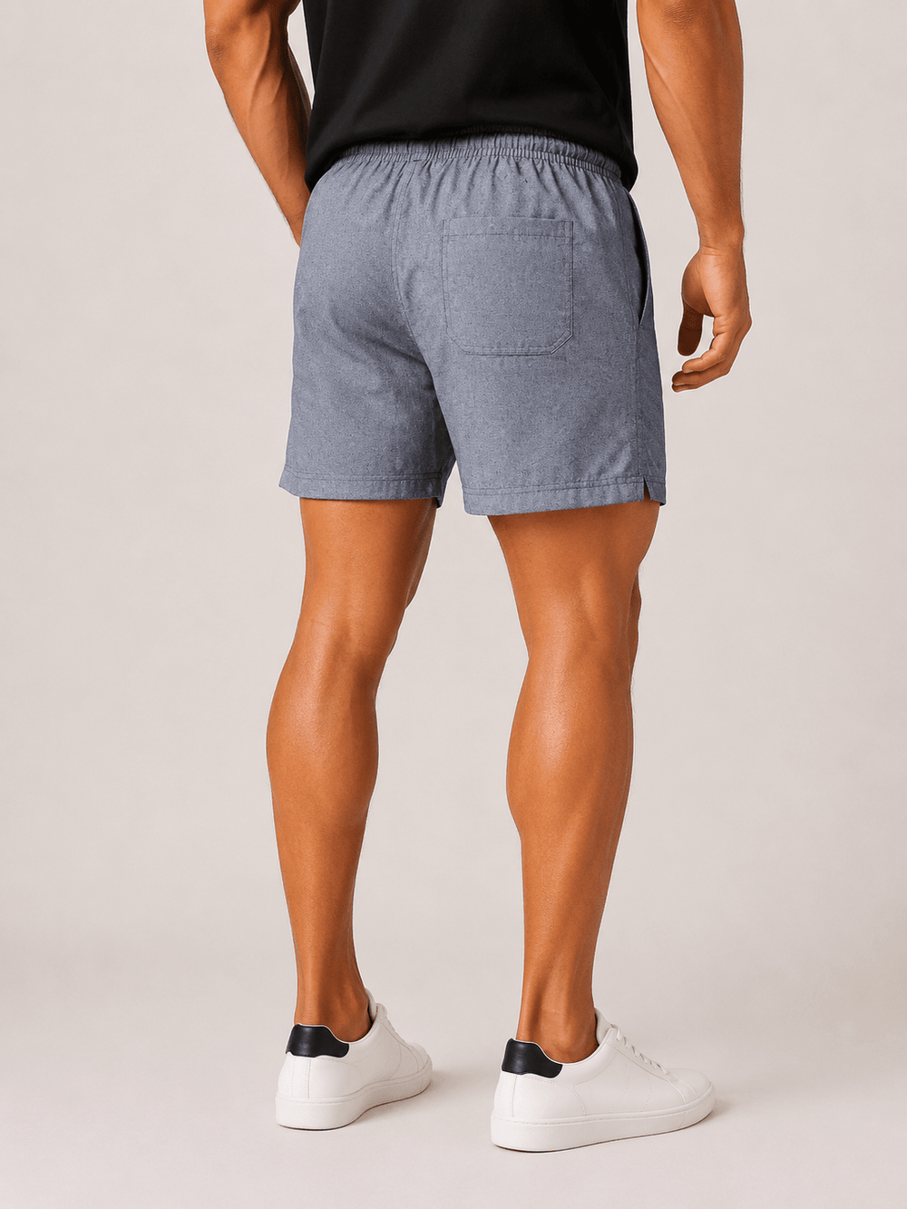 Short Eleven Eco Chambray Azul - Henri Store