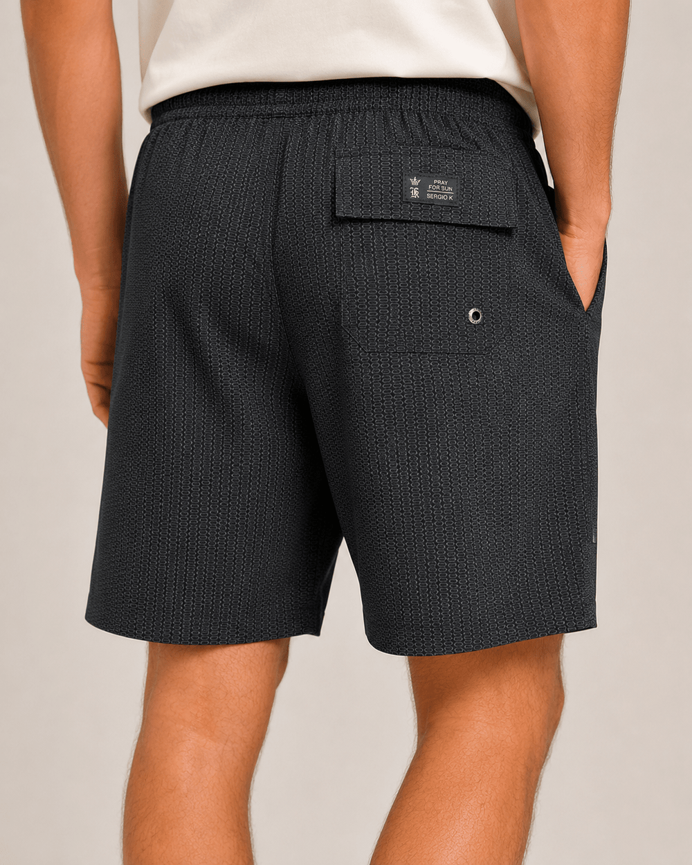 Short Praia Sergio K Estampado Gravataria - Henri Store