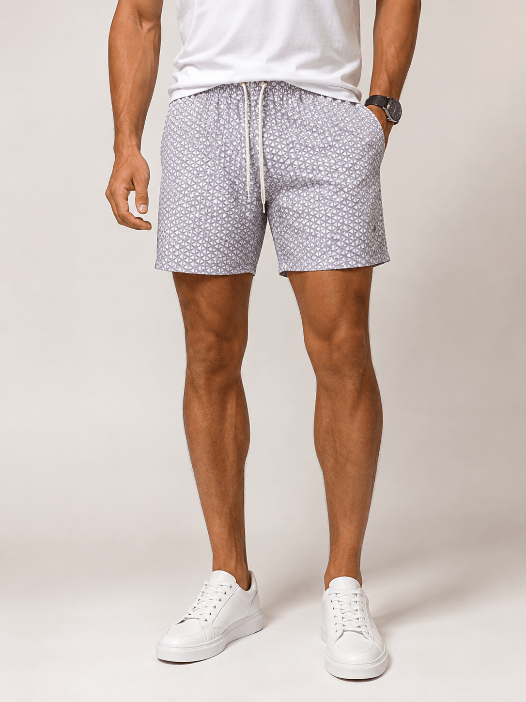 Short Praia Sergio K Estampado Trelica - Henri Store