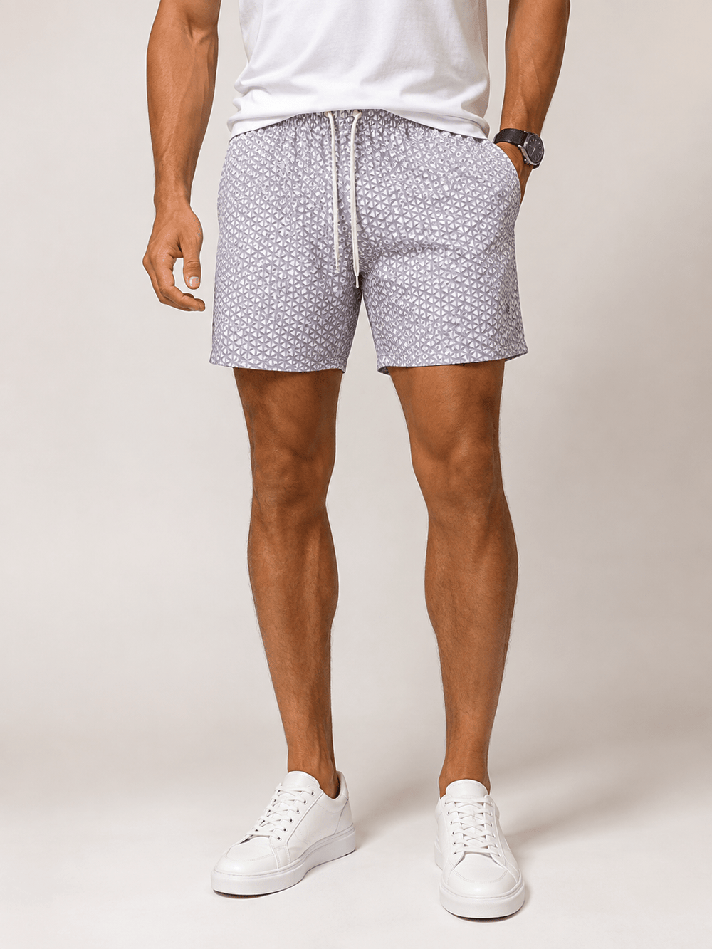 Short Praia Sergio K Estampado Trelica - Henri Store