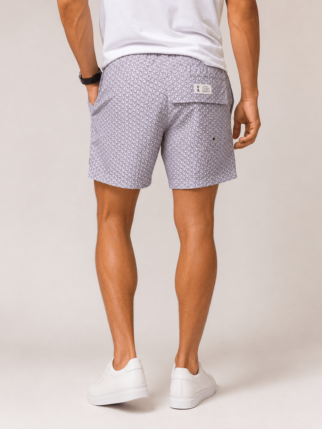 Short Praia Sergio K Estampado Trelica - Henri Store