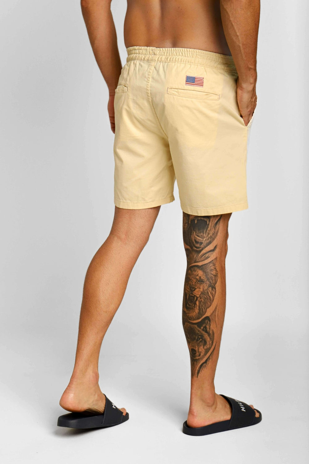 Short RL Sarja Amarelo - Henri Store