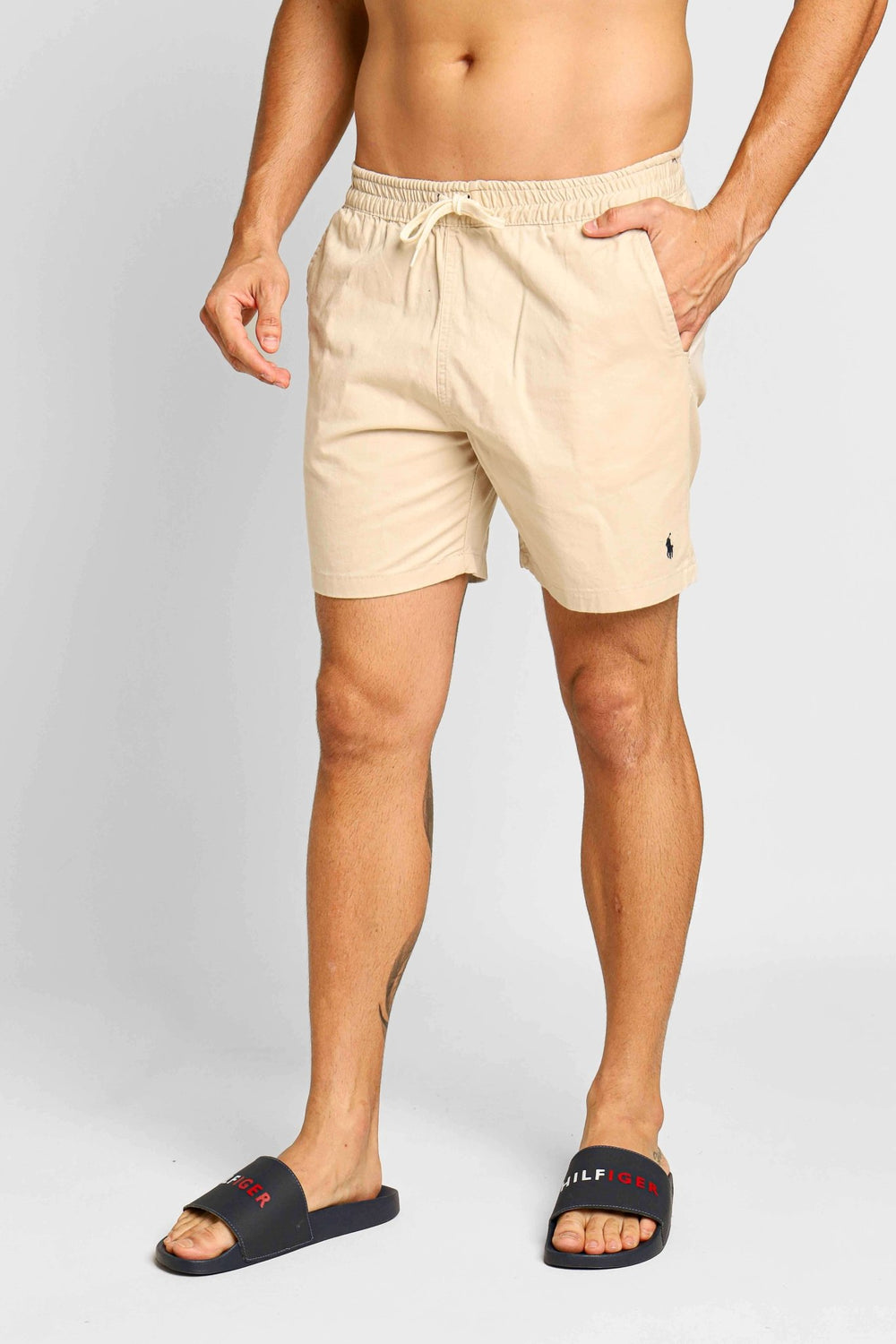 Short RL Sarja Bege - Henri Store