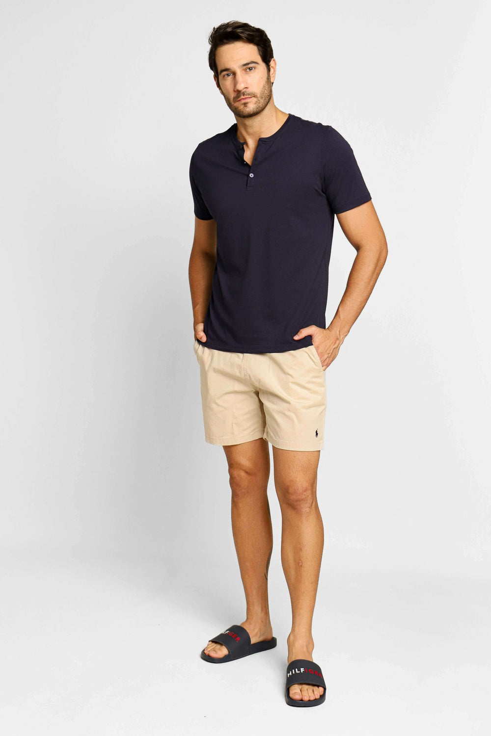 Short RL Sarja Bege - Henri Store