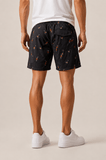 Short Scavo Estampado Preto - Henri Store