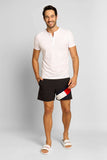 Short Tommy Hilfiger Drawstring Flag Preto - Henri Store
