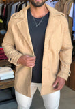 Sobretudo Dom Henrico Suede - Live - Henri Store