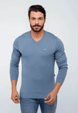 Suéter Armani Exchange Básico Azul Capri - Henri Store
