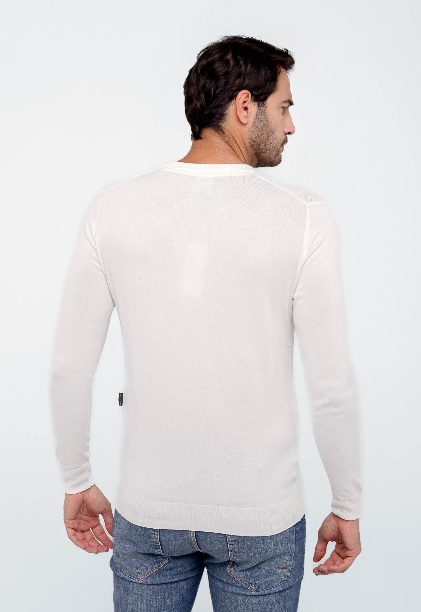 Suéter Armani Exchange Básico Gola V - Live - Henri Store
