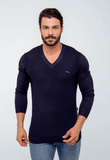 Suéter Armani Exchange Básico Gola V - Live - Henri Store