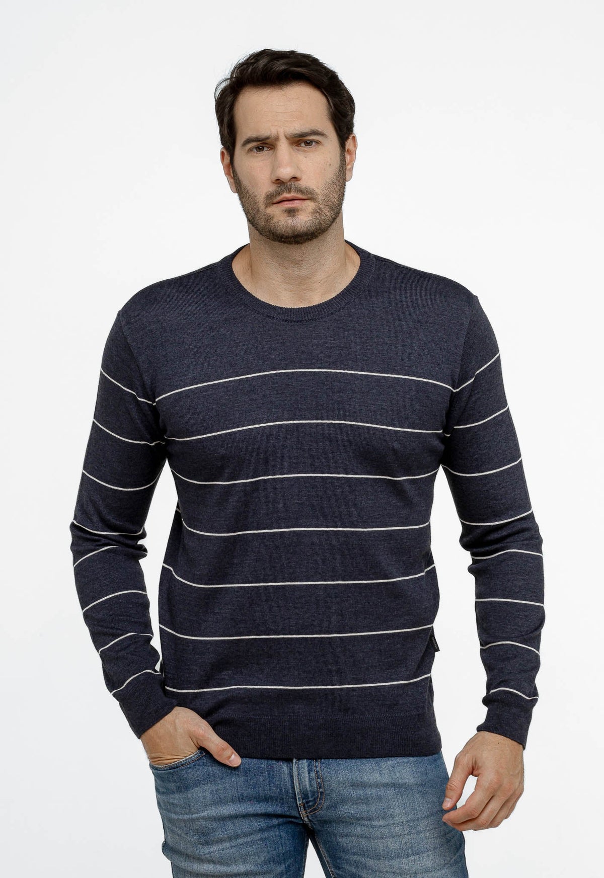 Suéter Calvin Klein Classic Stripes - Henri Store