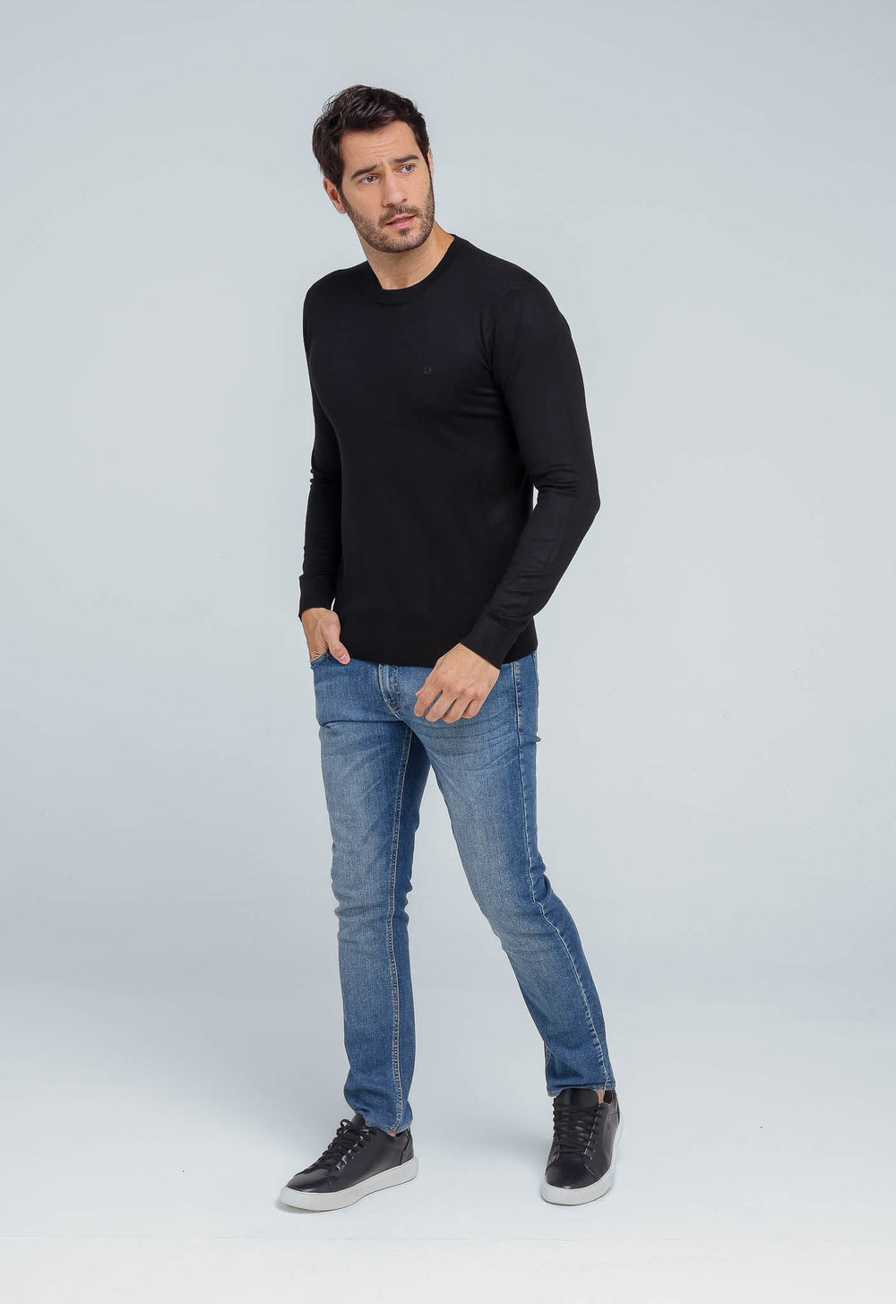 Suéter Calvin Klein Logo Peito - LIVE - Henri Store