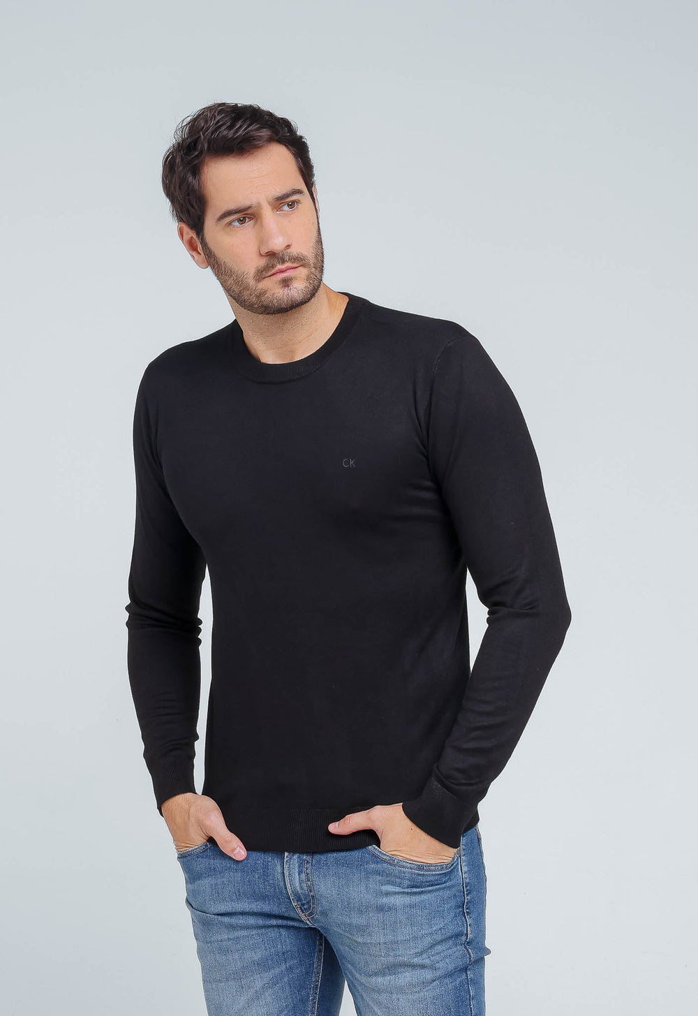 Suéter Calvin Klein Logo Peito - LIVE - Henri Store