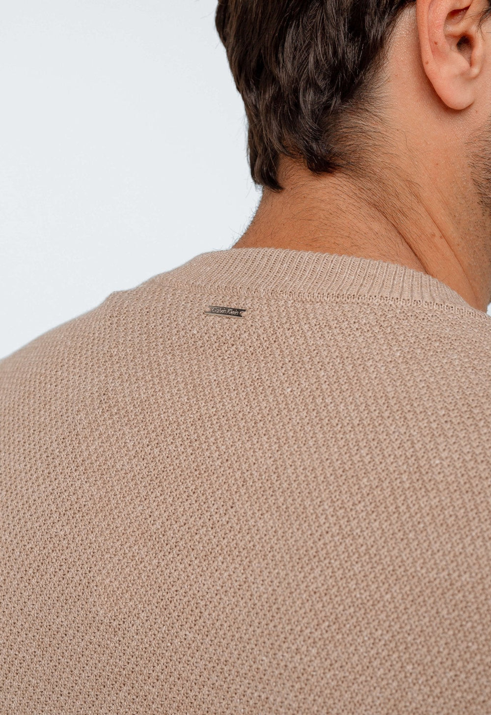 Suéter Calvin Klein Ponto Arroz Tricot - Henri Store