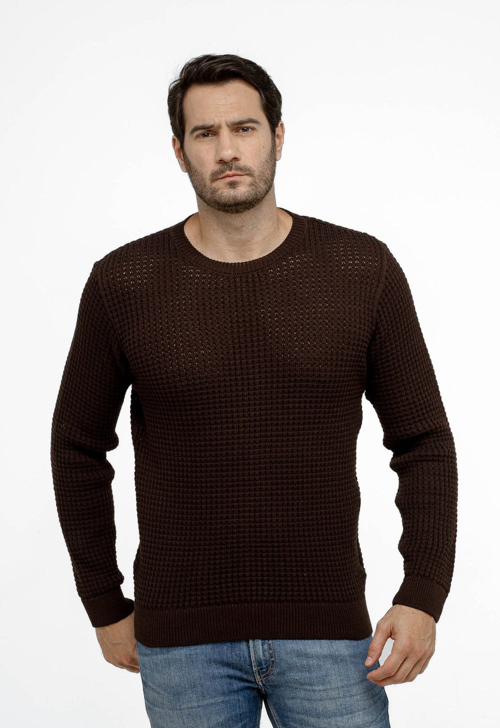 Suéter Calvin Klein Texturizado Brown - Henri Store