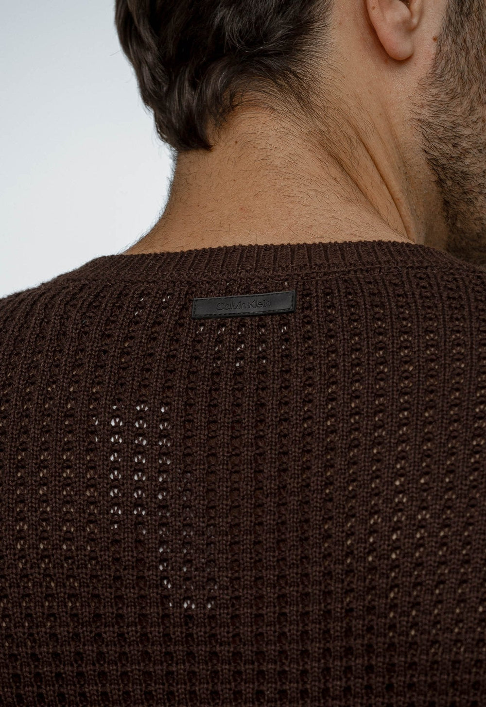 Suéter Calvin Klein Texturizado Brown - Henri Store