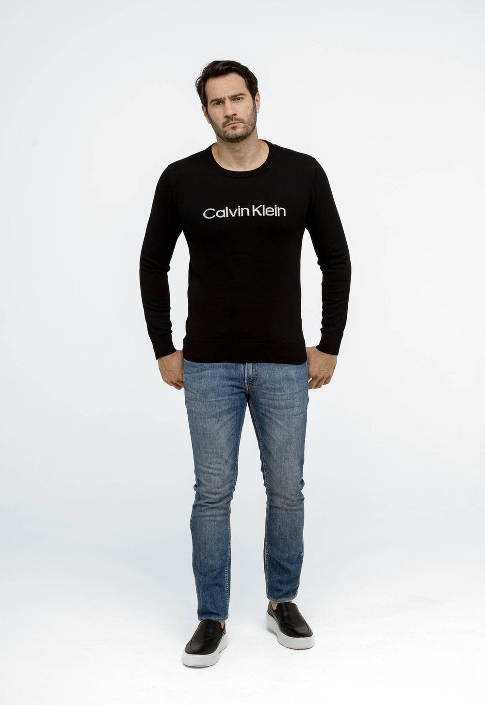 Suéter Calvin Klein Tricot Liso - LIVE - Henri Store