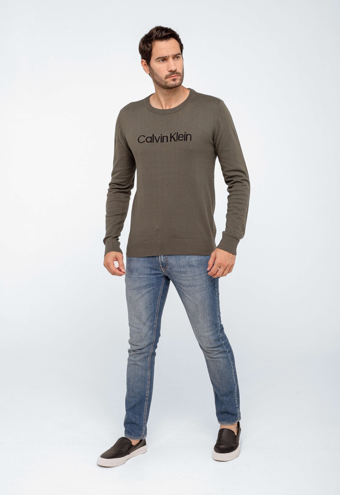 Suéter Calvin Klein Tricot Liso - LIVE - Henri Store