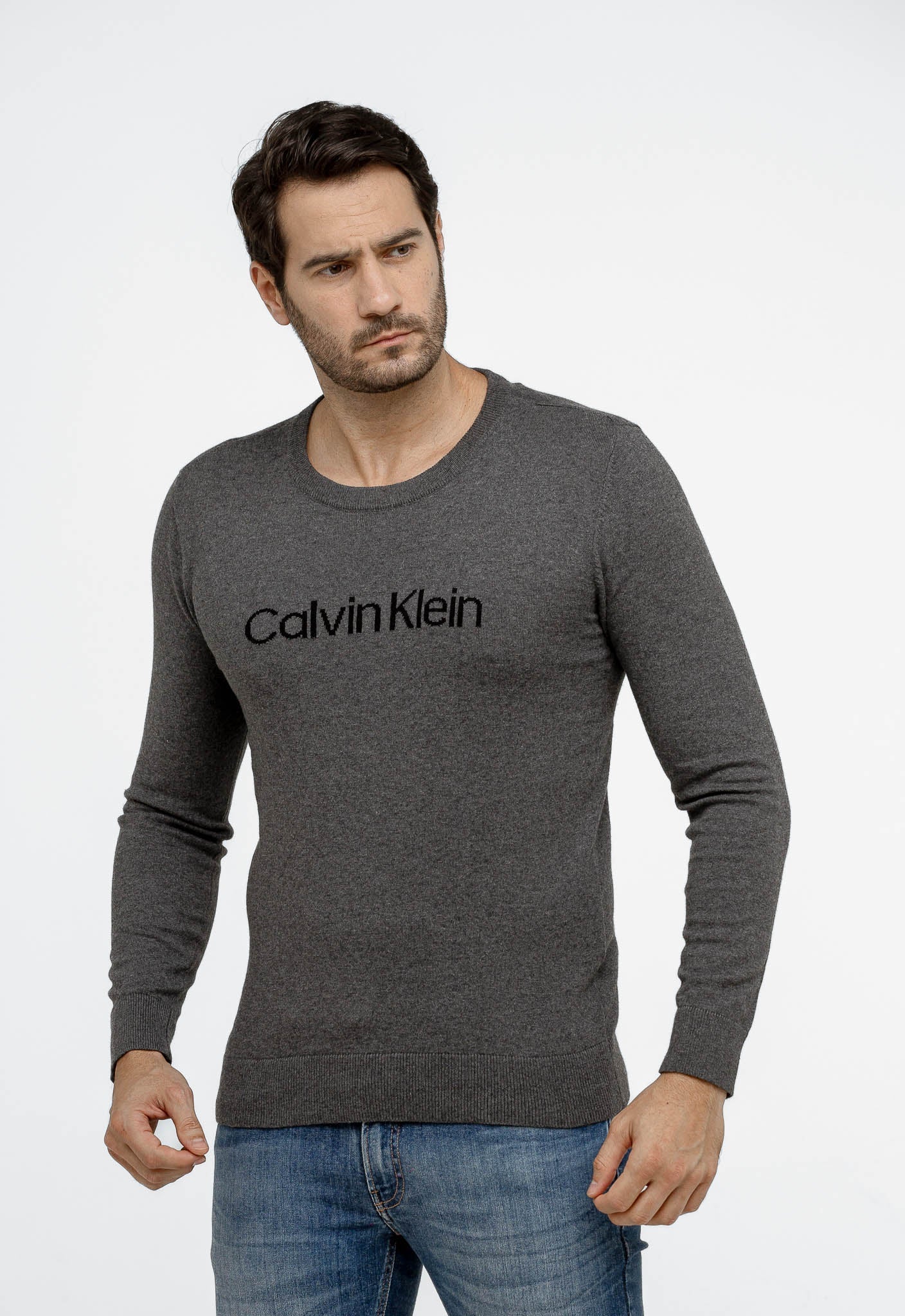 Suéter Calvin Klein Tricot Liso - LIVE - Henri Store
