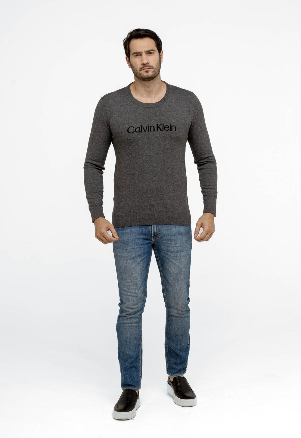 Suéter Calvin Klein Tricot Liso - LIVE - Henri Store