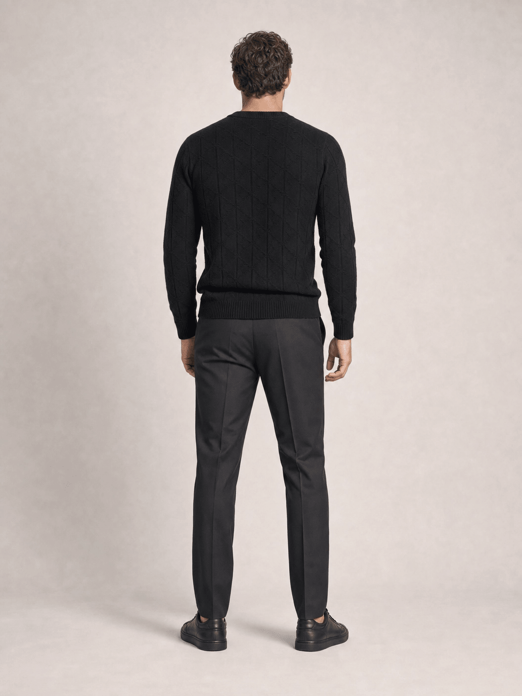 Suéter Calvin Klein Tricot Logo AOP - Henri Store