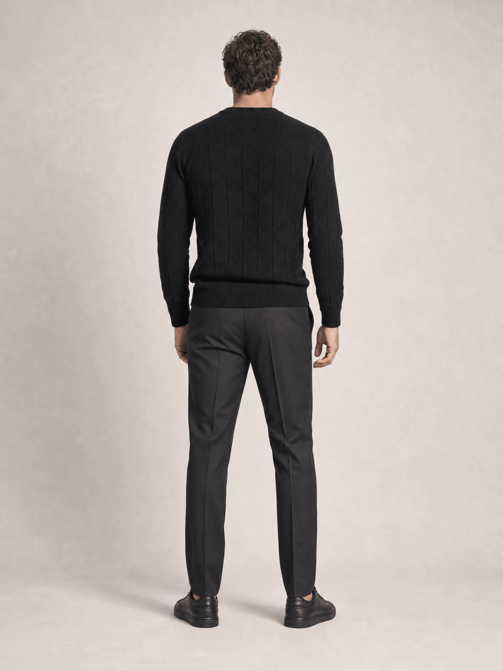 Suéter Calvin Klein Tricot Logo AOP - Henri Store