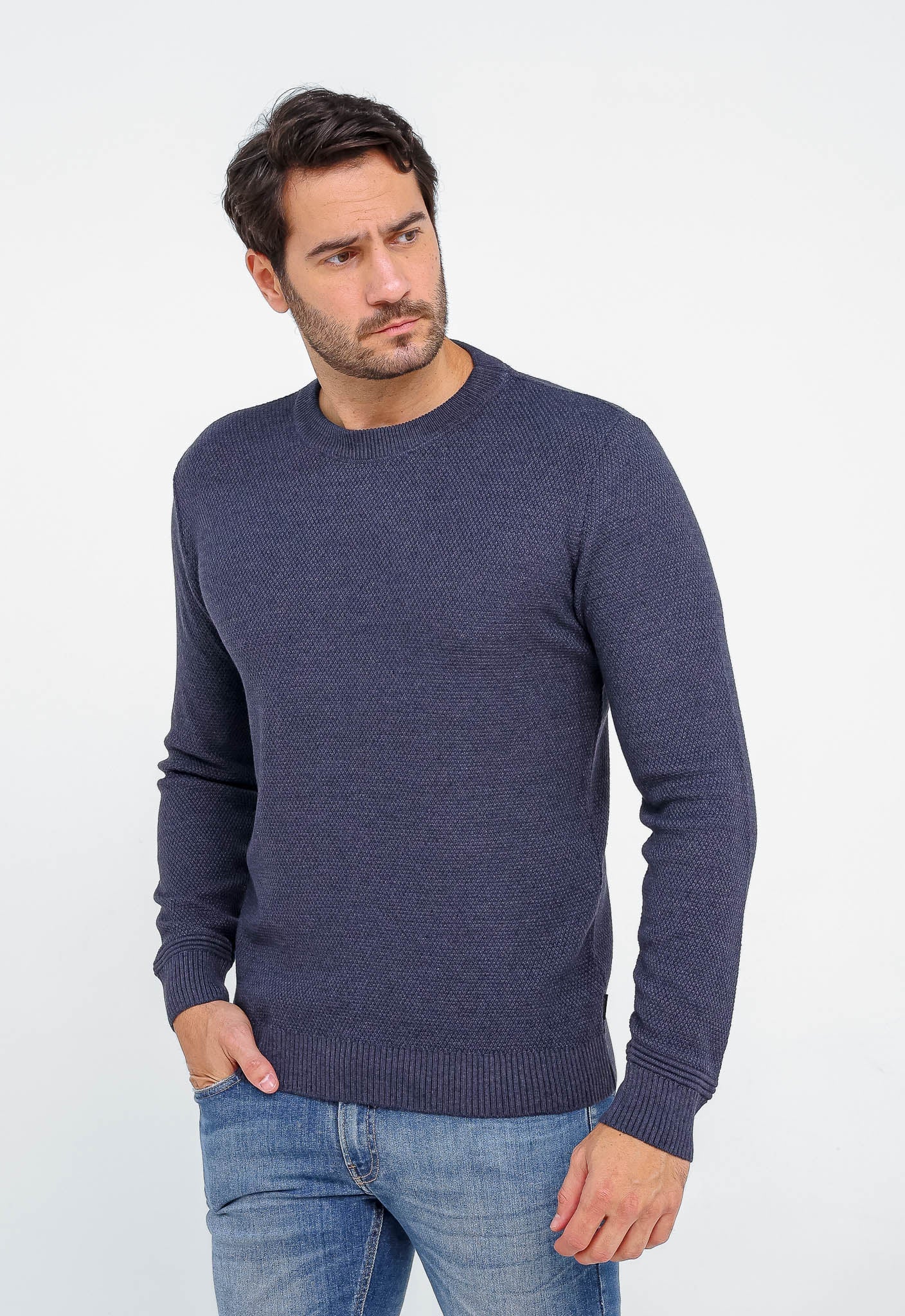 Sueter Calvin Klein Tricot Ponto Arroz - Henri Store