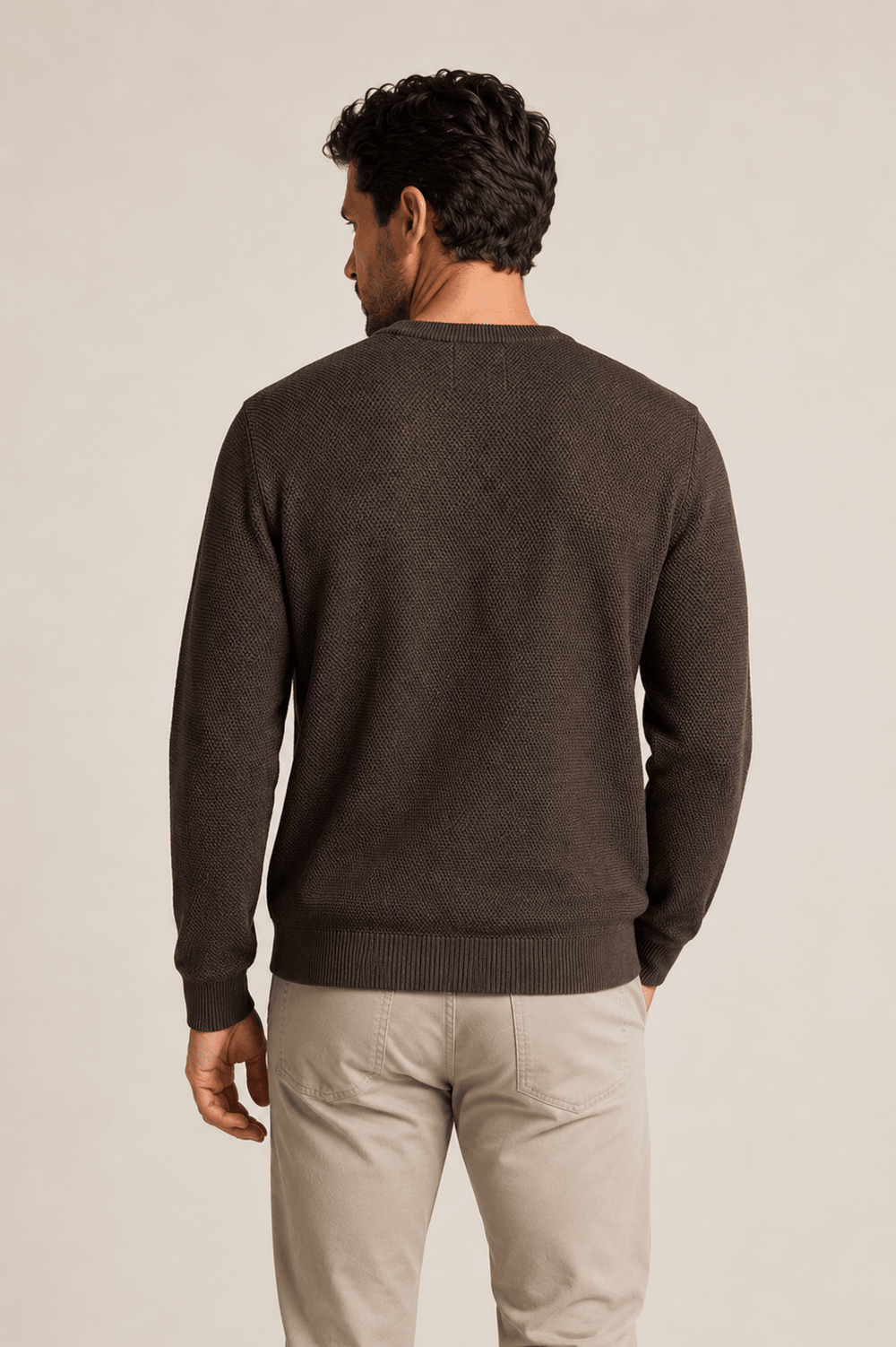 Sueter Calvin Klein Tricot Ponto Arroz - Henri Store