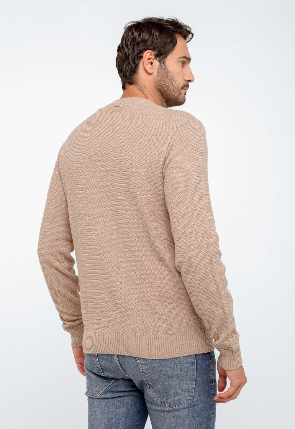 Sueter Calvin Klein Tricot Ponto Arroz - Henri Store