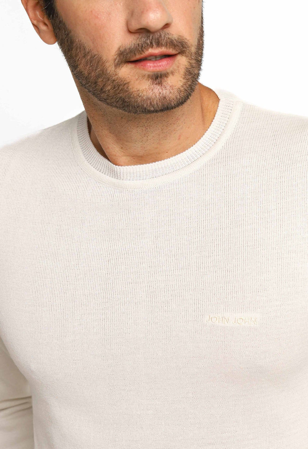 Suéter John John New Basic Off White - Henri Store