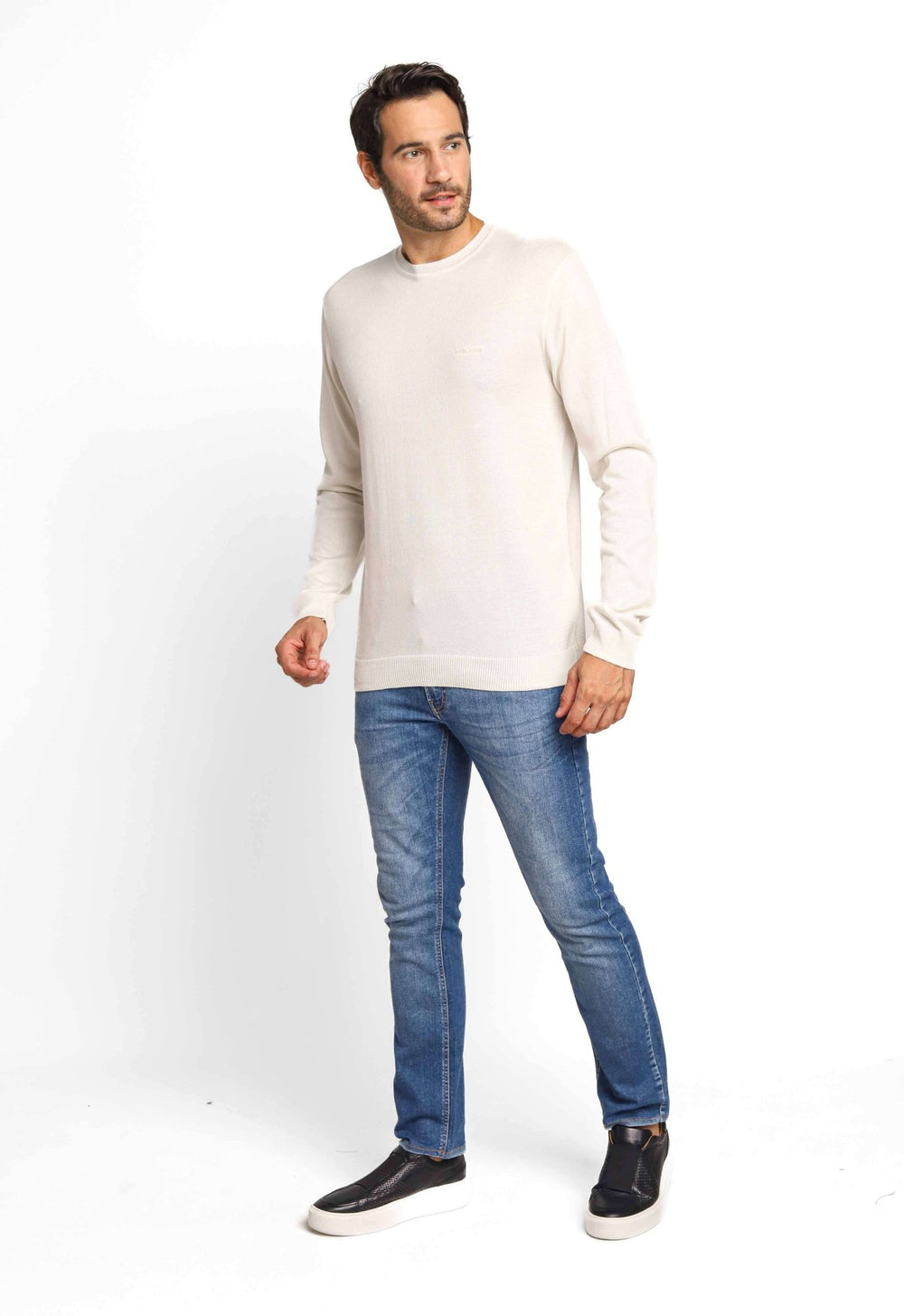 Suéter John John New Basic Off White - Henri Store