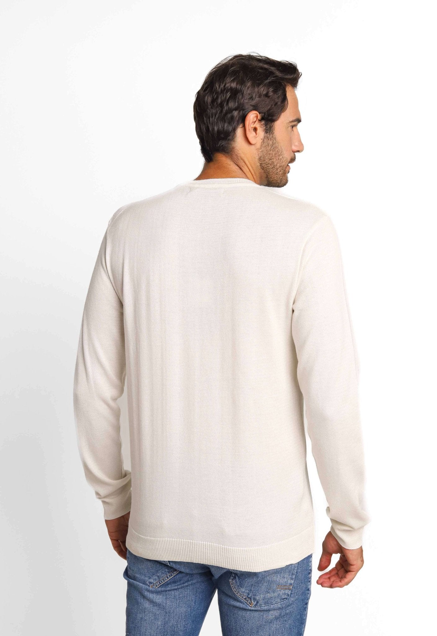Suéter John John New Basic Off White - Henri Store