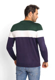 Suéter Lacoste Regular Fit Listrado Azul Marinho - Henri Store