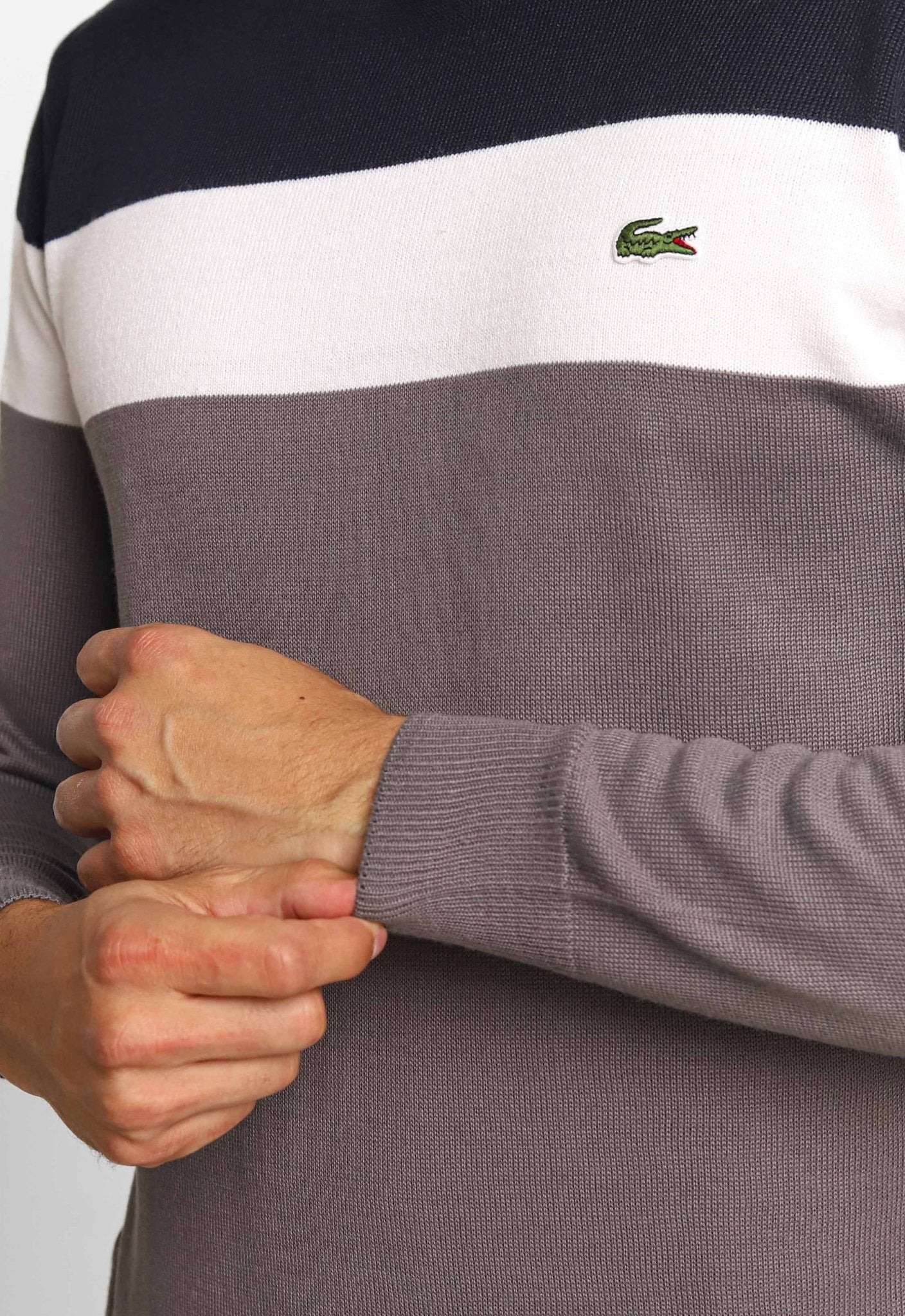 Suéter Lacoste Regular Fit Listrado - Henri Store