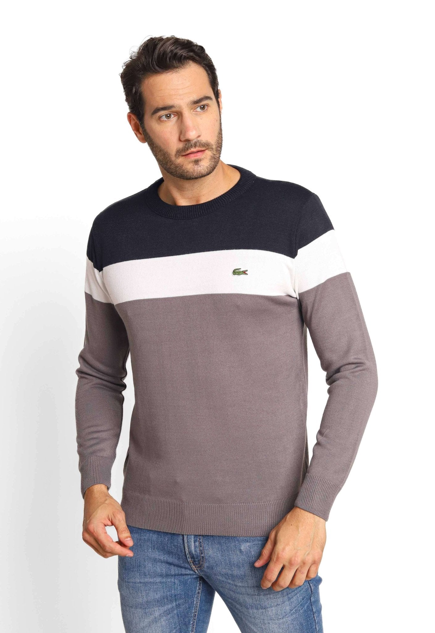 Suéter Lacoste Regular Fit Listrado - Henri Store