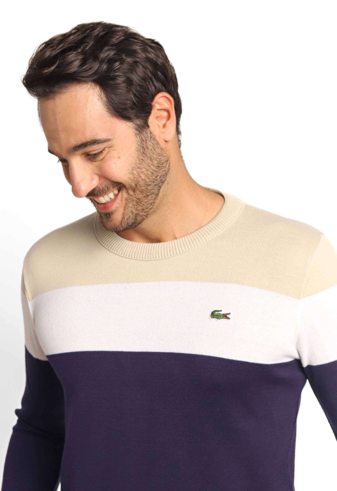 Suéter Lacoste Regular Fit Listrado - Henri Store