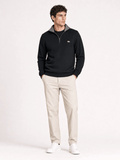 Suéter Lacoste Zíper Preto - Henri Store