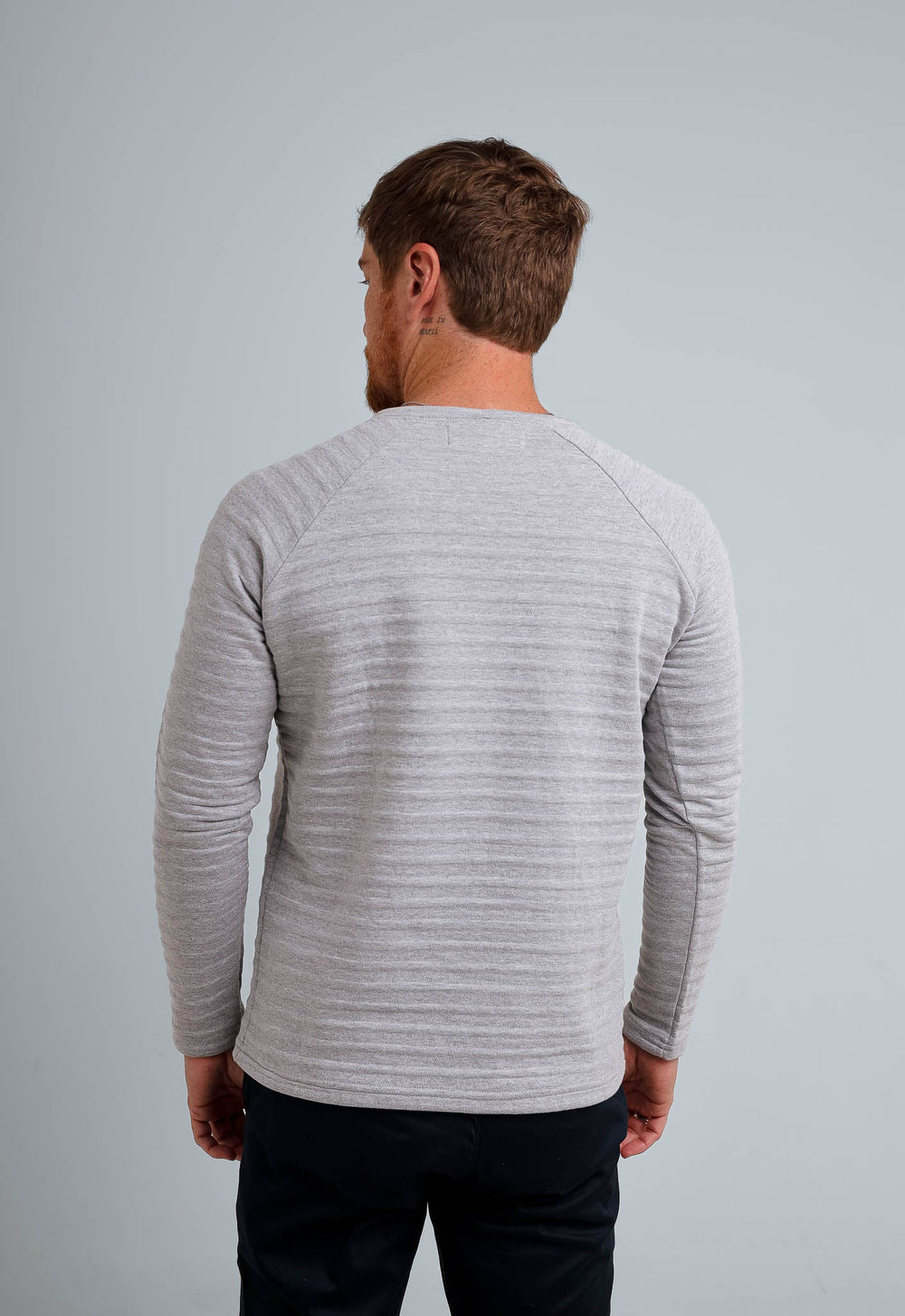 Suéter Red Feather Stripes Raglan Mescla - Henri Store